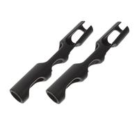 ULDIGI 2pcs Rubber Violin Bow Grip Holder Posture Corrector Teaching Accessory Beginner Practice Tools for Violin Bow Hair Accessories Boys and Girls