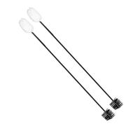 ULDIGI 2pcs Saxophone Cleaning Brush Piccolo Cleaning Tool Musical Instrument Care Brush for Saxophone and Flute Dual-head Design for Easy