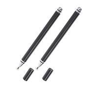 ULDIGI 2pcs Smartphone Capacitive Pen Precision Stylus for Touchscreen Tablet Writing Pen Black