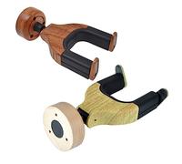 ULDIGI 2pcs Solid Wood Guitar Hooks Wall Mount Hangers Guitar Wall Mount Hanger Horizontal