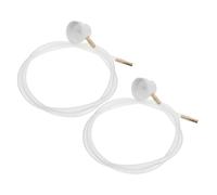 ULDIGI 2pcs Spray Nozzle Extension Hose for Aerosol Can Replacement, Plastic Air Conditioner Cleaning Accessory with Odor Elimination Feature, Suitable for Homes and Offices, White Sturdy