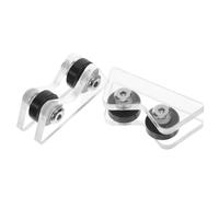 ULDIGI 2pcs Straightening Calibrator Tool Cue Repair Tool Lightweight Acrylic Precise Measurement Ferris Wheel for Billiard Enthusiasts Practice Sessions Pool Use