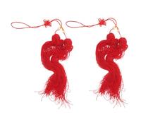 ULDIGI 2pcs Sword Tassel Decoration Tai Chi Sword Tassel Bright Pendant Cloth Versatile Accessory Reliable Hanging Design Tai Chi Enthusiasts Competition