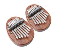 ULDIGI 2pcs Tiny Instruments Key Thumb Piano Portable Mini Kalimba Finger Piano for Boys and Girls Beginners Music for Christmas