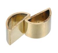 ULDIGI 2pcs Violin Bow End Rings Metal Screw Decorations for Violin Bow Repair up Screw Ring String Instrument Accessories