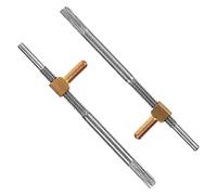 ULDIGI 2pcs Violin Bow Screw Metal String Instrument Bow Frog Repairing Parts Portable and Sturdy Musical Instrument Accessories for Violin Players Random Style