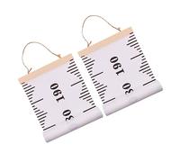 ULDIGI 2pcs Wall Hanging Height Measuring Tool Boys and Girls Growth Chart Ruler Scale Rule for Boy Girl's