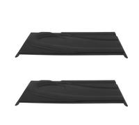 ULDIGI 2pcs Wheelchair Side Mudguard Replacement Plastic Splash Guards with Clip System for Electric and Sports Wheelchairs, Scratch Resistant and Crack Resistant, for Urban and Community