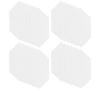 ULDIGI 300pcs Paper Quilting Templates Hexagon Sewing Patterns Creative White Template Paper Easy to Use Resist Deformation for Experienced Quilters Crafting