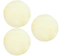 ULDIGI 3pcs African Drum Skin Natural Leather Drum Cover Supple Musical Instrument Accessory for Enhanced Sound for Percussionists