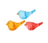 ULDIGI 3pcs Cartoon Bird Water Whistles Musical Instruments for Oral Skills Development Fun Bath Party Favors Early Music Exploration