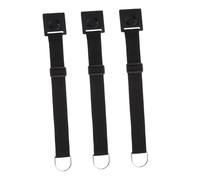ULDIGI 3pcs Cello Endpin Stopper Slip Mat Non-skid Floor Pad Adjustable Strap Cello Spike Rest for Floor Protection for Practice and Performance