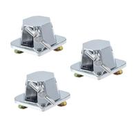 ULDIGI 3pcs Drum Feet for Tom Drums Floor Drum Support Legs Quick Installation Easy Maintenance Drum Accessories