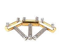 ULDIGI 3pcs Electric Guitar Bridge Screws Copper Saddle Screw Spring Metal for Guitar Replacement Instrument Repair