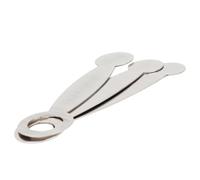 ULDIGI 3pcs Flute Repair Padding Tools Set Silver - Piccolo Service Tools Pressure Pads for Woodwind Instrument Maintenance and Flute Leveling Rings