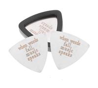 ULDIGI 3pcs Folk Guitar Picks Electric and Acoustic Guitar Picks by for Stage Performances