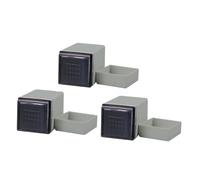 ULDIGI 3pcs Guitar Chord Stamp Set with Ink Pad, Rubber Chord Identification Stamps for Ukulele, Classic Acoustic and Electric Guitar, Travel-friendly Music Notation Tool