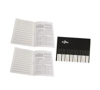 ULDIGI 3pcs Guitar Music Book for Beginners Piano Notebook Music Journal Staff Notebook Composition Guitarist Supplies