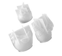 ULDIGI 3Pcs Hen and Rooster Silicone Resin Molds for Epoxy and Polymer Clay Crafting, 3D Easter Chicken Figurine Casting Moulds for Jewelry Making and Decoration