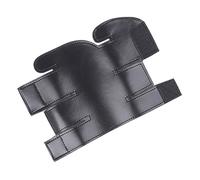 ULDIGI 3pcs Musical Instrument Case Bbl Speaker Trumpet Valve Caps Trumpet Accessories Replacement Trumpet Guard Trumpet Strap Valve for Cornet Black Leather