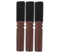 ULDIGI 3PCS Nepalese Wooden Singing Bowl Mallets Lightweight Portable Percussion Sticks for Meditation Yoga Relaxation Sound Therapy Handcrafted Acoustic Strikers