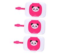 ULDIGI 3pcs Outdoor Wet Tissue Box Reusable Wipes Case Compact Lightweight for Travel Outdoor Use