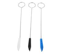 ULDIGI 3pcs Piano Tuning Mutes Plastic Muting Wedges Piano Maintenance Tool Kit for Beginners Professional Technician Noise Suppression Accurate Pitch Adjustment with Black White Blue