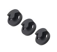 ULDIGI 3pcs round Cello Mute Black Tourte-style Sound Dampener Volume Reducer for Quiet Practice Sessions Essential String Instrument Accessories