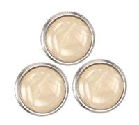 ULDIGI 3pcs Trumpet Key Caps Replacement Stylish and Finger Buttons for Trumpet Players Elegant Design Fits Various Models Great Accessory for Musical Instruments