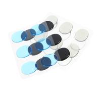 ULDIGI 48pcs Silent Pad for Bass Drum Pedal Drum Patch Silicone Cushion Protector Kick Drumhead Pad Silencer Accessory for Kit