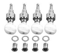 ULDIGI 4pcs Banjo Tuning Pegs Kit Banjo String Key Tuners Bushings and Ferrules Easy to Install