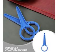 ULDIGI 4pcs Bucket Lid Wrench Set for 20-30L Plastic Drums - Sturdy Blue Bung Opener Tool for, Oil, and Chemical Containers - Industrial and Home Use Barrel Cap Remover