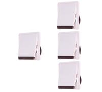 ULDIGI 4pcs Child Proof Window Safety Lock Door Lock for Kids Sliding Glass Door Child Lock No Screws Easy to Apply Safety for Infants