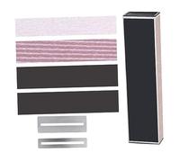 ULDIGI 4pcs Guitar Fret Tools Sandpaper Sanding Leveler Fingerboard Guards Fret Leveling Beam for Electric Folk Bass Guitar