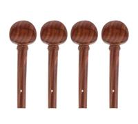 ULDIGI 4pcs Rosewood Violin Tuning Pegs Set for Acoustic Violin Accessories Replacement Parts for Music Students and Performers