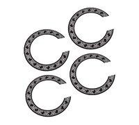 ULDIGI 4pcs Sound Hole Ring Decors Guitar Inlay Sticker for Acoustic and Classical Guitars