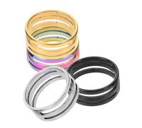 ULDIGI 4pcs Stainless Steel Jump Ring Opener Split Rings Tool for Jewelry Making DIY Craft Projects Keychain Charm Repair Supplies
