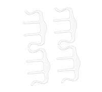 ULDIGI 4pcs Transparent Recipe Fixing Clips Multipurpose Page Clamps for Speech Drafts Music Scores and Cookbooks Durable Book Page Holders for Students and Professionals