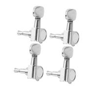 ULDIGI 4pcs Ukulele Metal Tuning Pegs Full-sealed Machine Heads Professional Ukulele Replacement Accessories for String Adjustment
