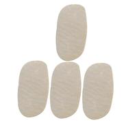 ULDIGI 4pcs Violin Viola Bridge String Protectors Parchment Pads Model E1 String Accessories Suitable for Violin and Viola Bridge Pads Musical Instrument Parts