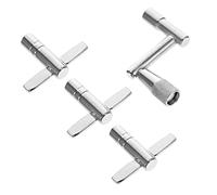 ULDIGI 4pcs Way Chuck Key Drum Tuning Key Set t z Shape Drum Metal Set Wrench Tool Accessories