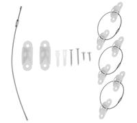 ULDIGI 4sets Furniture Anchors Wall Straps Falling Devices for Bookcase Safety Proofing Kit for Boy Girl Nursery