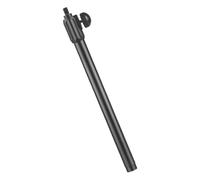 ULDIGI 50cm Telescopic Boom Pole Arm Metal Mic Boom Pole Adjustable Microphone Stand Accessory 3/8 Screw for Desktop and Portable Use