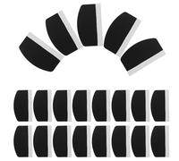 ULDIGI 50pcs Mini Film Squeegee with Curved Fabric Edge for Mobile Phone Screen Car Wrap Window Tint and Wallpaper Application Bubble- Water Condensation Material Scraper Tool for Smooth