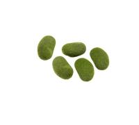 ULDIGI 5PCS Artificial Moss Stones Green Decorative Balls for Bonsai Vases Terrariums Woodland Themed DIY Fillers Indoor Craft Ornaments