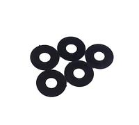 ULDIGI 5pcs Black Toggle Plate Rhythm Treble Washer Ring for Electric Guitar Replacement Parts for Easy Installation and Enhanced Performance