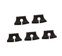ULDIGI 5pcs Chinese Traditional Erhu Bridges Wooden Musical Instrument Parts Erhu Accessory Ebony Material Diy Kit