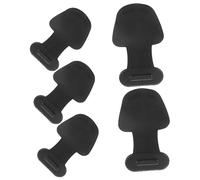ULDIGI 5PCS Silicone 8 Pin Phone Port Dust Plug Caps Small Replacement Cover for Charging Port Compatible and Other Devices Easy to Apply Black