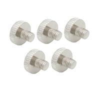ULDIGI 5Pcs Trumpet Replacement Screws Compact Slide Finger Ring Accessories for Trumpet Players Easy to Install and Carry