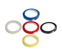 ULDIGI 5pcs Violin Fingerboard Tape Set for Beginners Colorful Adhesive Finger Guide Stickers for Cello and Violin Learning Easy to Apply Note Position Markers with Vibrant Multi-colors